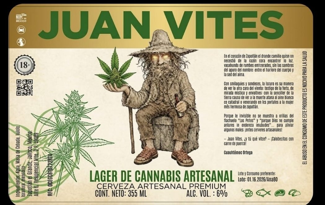 Juan Vites Lager de Cannabis Artesanal